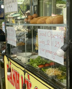 fresh veggies   at Vegetarian & Vegan Sandwiches - Maybe closed in Da Nang