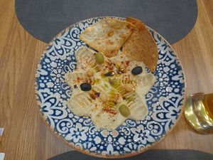 Very small plate at Afsona in Tashkent