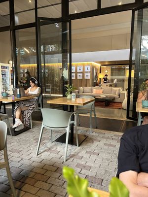 Inside seats  at Smash in Medellin