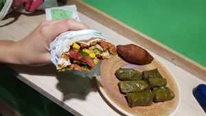  at Veganland Cigköfte in Munich
