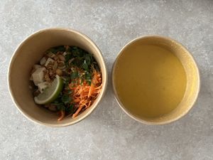 Take away Tom Yum  at Angry Chef in Poprad