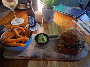 Vegan Hamburguer #Veganuary at Kaya91 Curacao in Willemstad