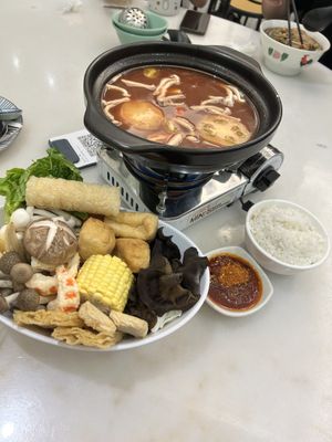 Hotpot  at Ambience Tea House & Veggie Cafe - 茗楼茶艺素食馆 in Ipoh