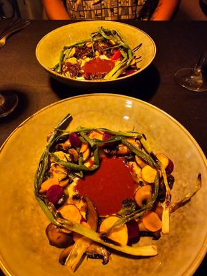 Mushroom dish at NATIVA in Sucre