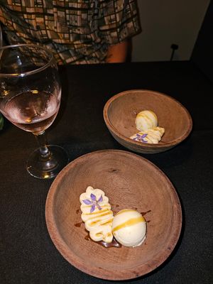 Corn icecream at NATIVA in Sucre