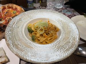 Vegan pasta  at Roni Pizza Napoletana in Tashkent