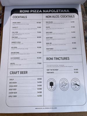   at Roni Pizza Napoletana in Tashkent