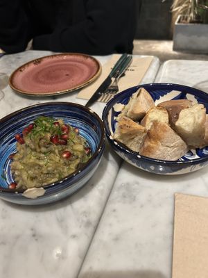 Starter baba ganoush   at Ayu in Gzira