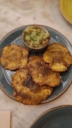 Patacones at Ayu in Gzira