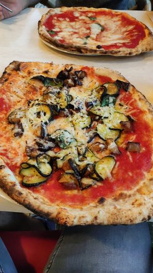 Vegana at Los Dos Hermanos Pizzeria in Mallorca