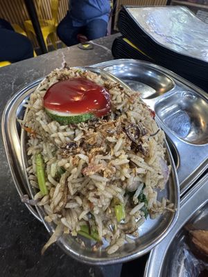 Vegetable fried rice  at Rani in Batu Caves