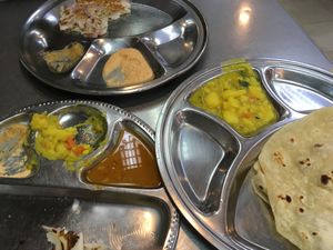 Onion uttapam at Rani in Batu Caves