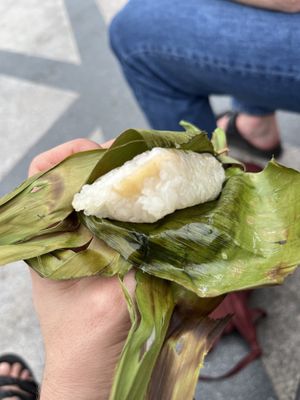 Banana   at Thai Grilled Coconut Sticky Rice in Chiang Mai
