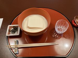 Hana course veganized   at Tofuya Ukai in Tokyo