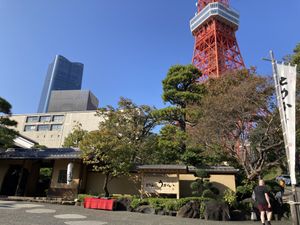 It’s located close to the Tokyo Tower  at Tofuya Ukai in Tokyo