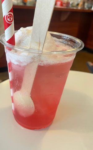 Spider. There were two types of lemonade to choose fromm  at Pickles Milk Bar in Carlton North