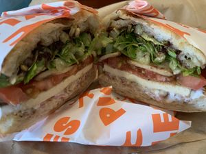 Amazing hot breakfast sandwich with tofu bacon. Best sandwich I’ve ever tasted. Seriously good. 👌🏽  at Pickles Milk Bar in Carlton North