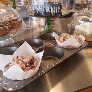 Muffins and brownies at Pickles Milk Bar in Carlton North