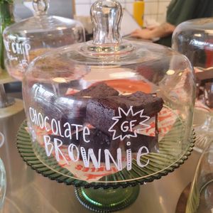 GF brownie at Pickles Milk Bar in Carlton North