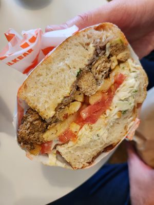 Gyros with Lamb at Pickles Milk Bar in Carlton North