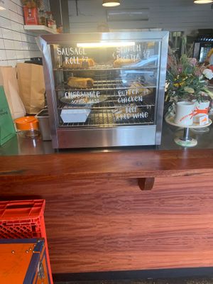 Pastry case at Pickles Milk Bar in Carlton North