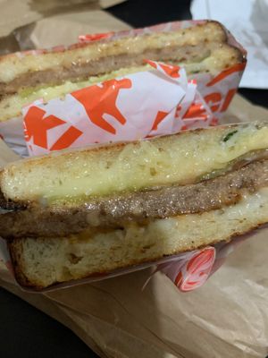 Special menu item : patty melt  at Pickles Milk Bar in Carlton North