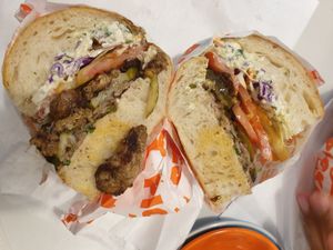 Gyros: delish Birdseye lamb, overall quite good $16.00 at Pickles Milk Bar in Carlton North