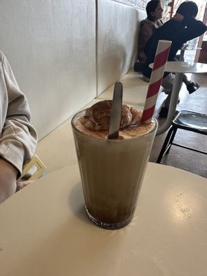 Iced coffee  at Pickles Milk Bar in Carlton North