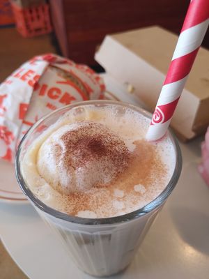 Iced coffee 👌 at Pickles Milk Bar in Carlton North