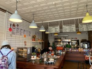 Interior…so cute!  at Pickles Milk Bar in Carlton North