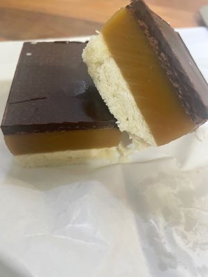 Caramel slice -the best! at Pickles Milk Bar in Carlton North
