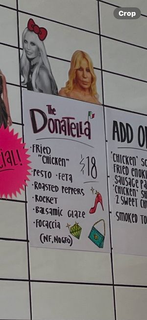 Current special  at Pickles Milk Bar in Carlton North