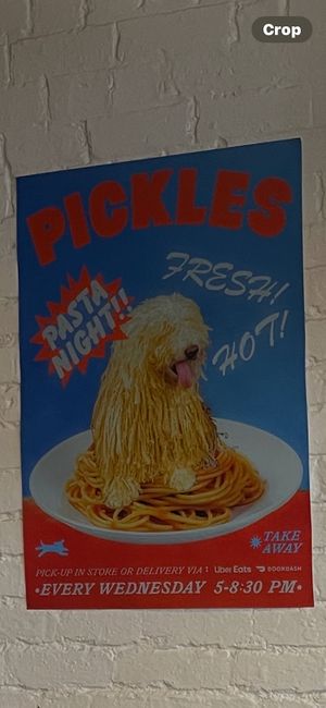 New Wednesday night pasta night  at Pickles Milk Bar in Carlton North