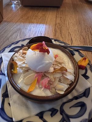 Manjar blanco  at El Catrin Destileria in Toronto