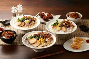 The menu. Photo from their website.  at VeJin Tokyo Vege Ramen  in Tokyo