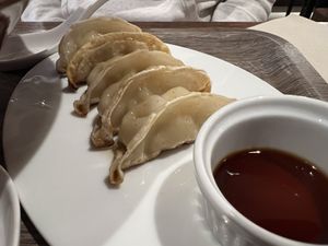 Gyoza  at VeJin Tokyo Vege Ramen  in Tokyo