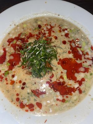 Tantan ramen 🙌🏻 so good  at VeJin Tokyo Vege Ramen  in Tokyo