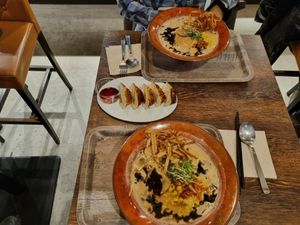 Yummy! at VeJin Tokyo Vege Ramen  in Tokyo