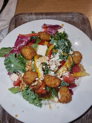 And Salad at VeJin Tokyo Vege Ramen  in Tokyo