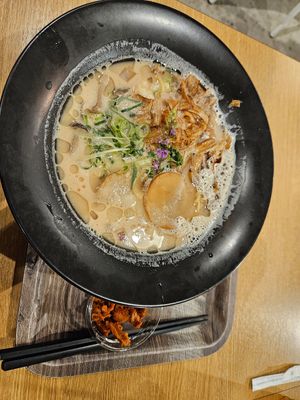 Soya special ramen at VeJin Tokyo Vege Ramen  in Tokyo
