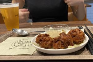Vegan Chk’n Karaage  at VeJin Tokyo Vege Ramen  in Tokyo