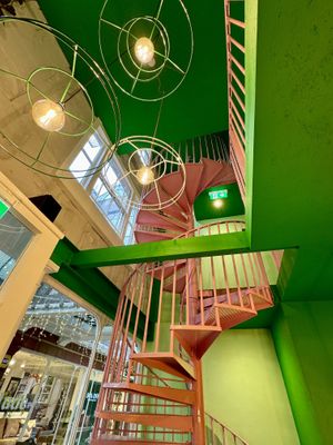 Stylish decor   at Matcha Thing in Bath