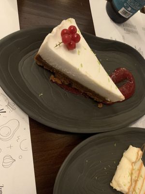 Tarta de queso   at Verduritas in Malaga