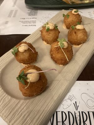 KoreanKimchi arancetti   at Verduritas in Malaga