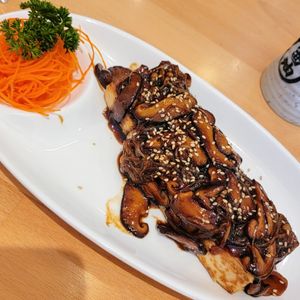 Mushroom appetizer. at Kei Sushi Restaurant in Philadelphia