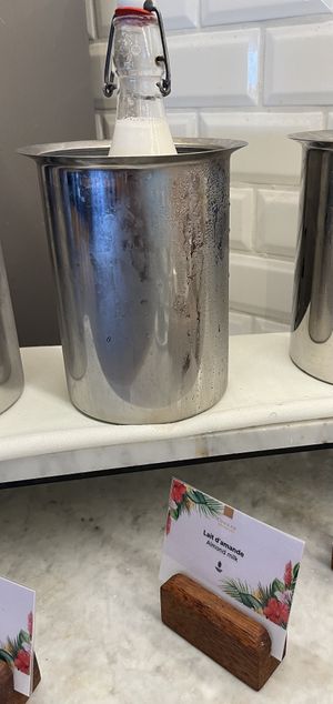 Almond milk  at Conrad Hotel in Bora Bora