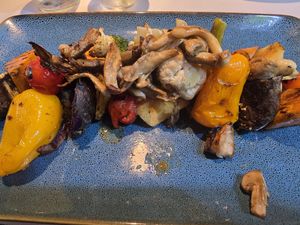 Barbecue Vegetables at Restaurante De La O in Sevilla