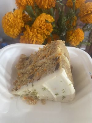 Pastel de Zanahoria 🥕🐰💕💕💕  at Café Vegetal - Coyoacán in Mexico City
