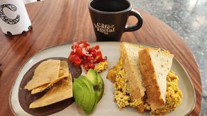  at Café Vegetal - Coyoacán in Mexico City