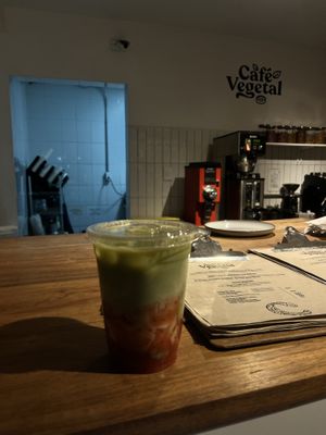   at Café Vegetal - Coyoacán in Mexico City